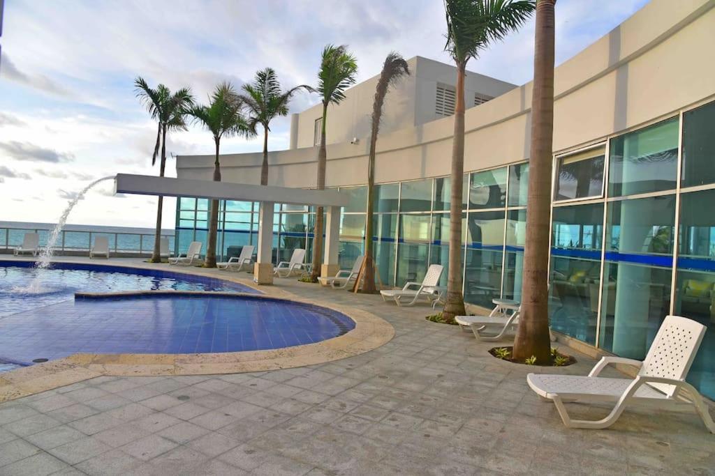 Apto 1801 Frente Al Mar- Edificio Palmetto, Piso 18 * Cartagena