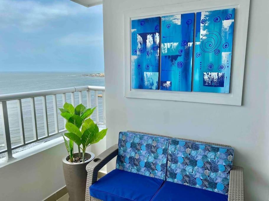 Apto 1801 Frente Al Mar- Edificio Palmetto, Piso 18 Apartamento Cartagena